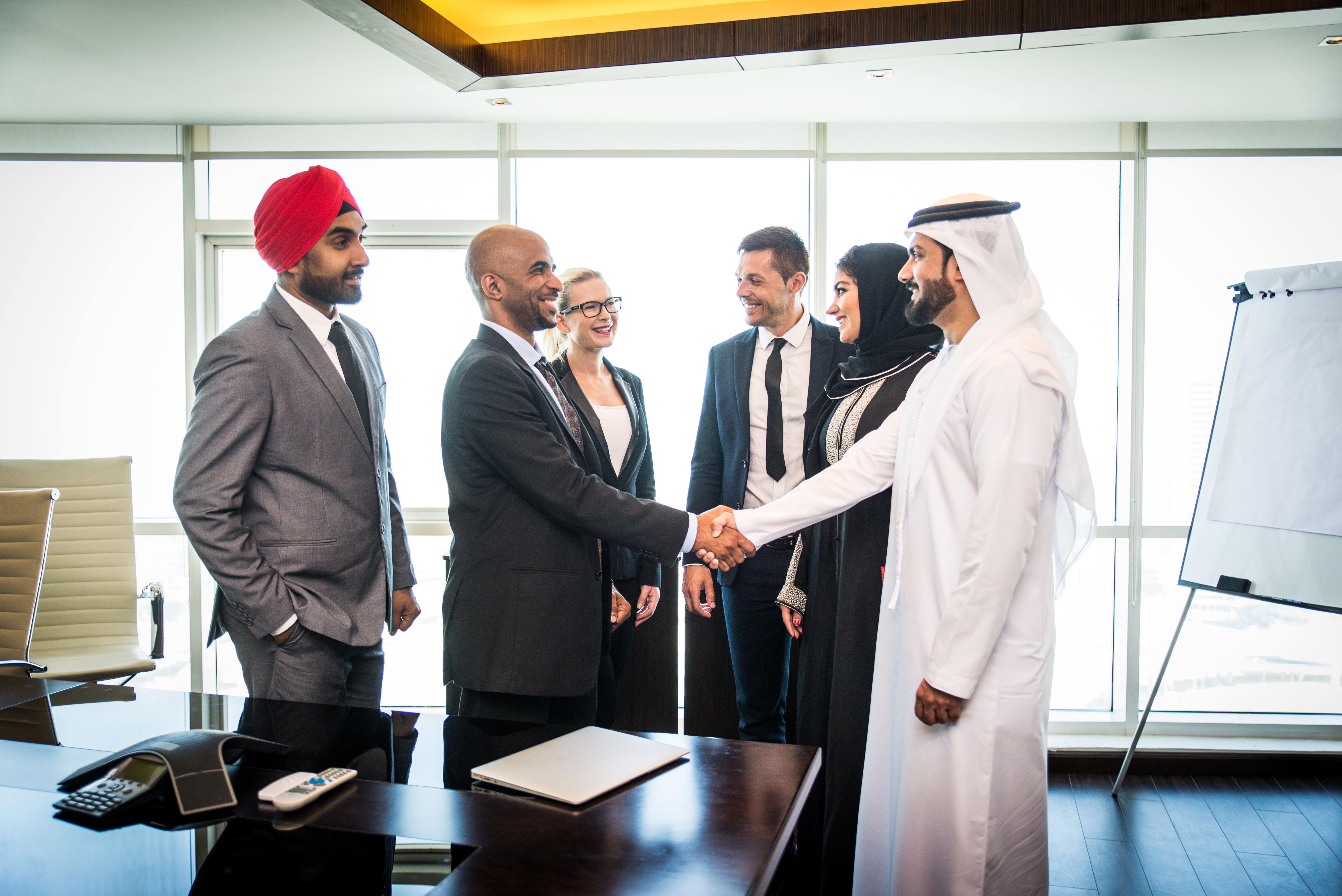business team in dubai